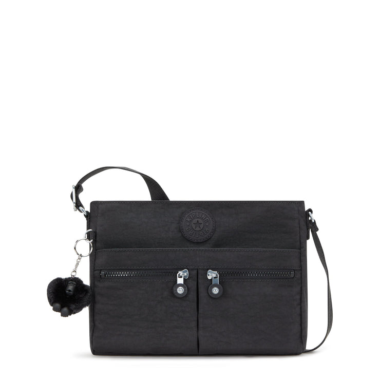 KIPLING-New Angie-Small Crossbody-Black Noir-I3389-P39