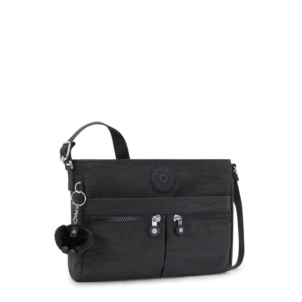 KIPLING-New Angie-Small Crossbody-Black Noir-I3389-P39