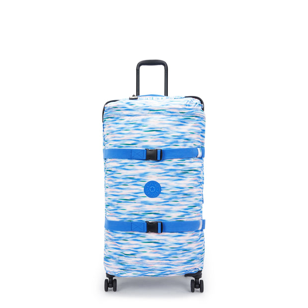 KIPLING-Spontaneous L-Large wheeled luggage-Diluted Blue-I3397-TX9