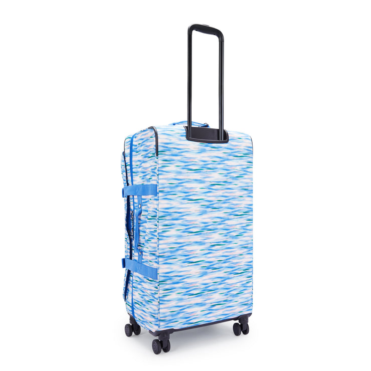 KIPLING-Spontaneous L-Large wheeled luggage-Diluted Blue-I3397-TX9