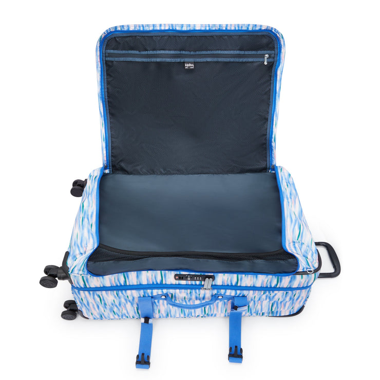 KIPLING-Spontaneous L-Large wheeled luggage-Diluted Blue-I3397-TX9