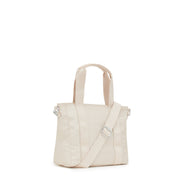 KIPLING-Asseni Mini-Small tote (with removable shoulderstrap)-Beige Pearl-I3572-3KA