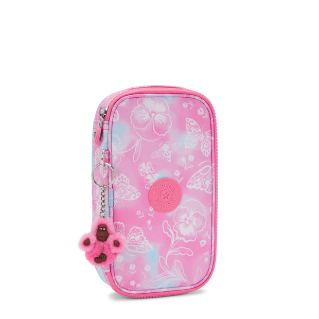 KIPLING Medium pencase Female Garden Clouds 50 Pens  -  I3707-2PE