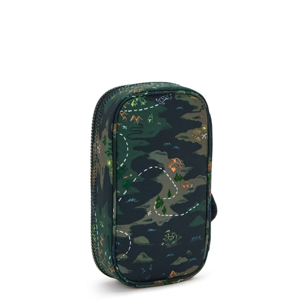 KIPLING 50 Pens Camo Treasure Medium pencase I3707-3PB