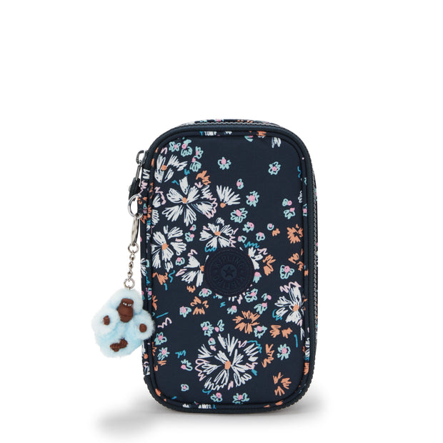 KIPLING 50 Pens Flower Field Medium pencase I3707-5GB