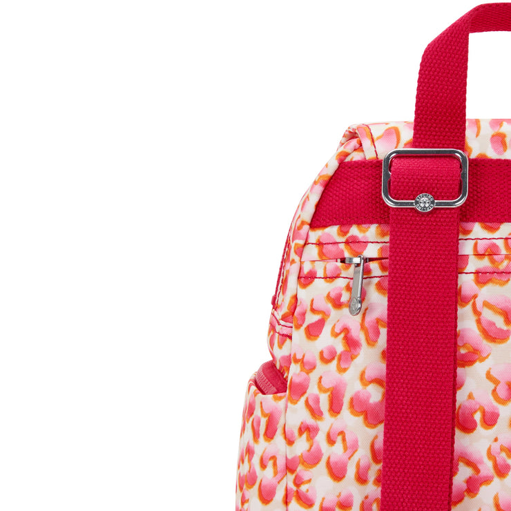 KIPLING-City Zip Mini-Mini Backpack with Adjustable Straps-Latin Cheetah-I3735-6LX