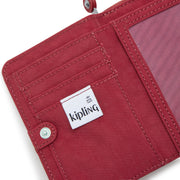 KIPLING Medium Wallet Female Funky Red Money Love I3738-4SS