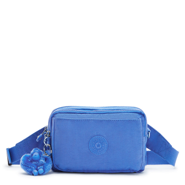 KIPLING-Abanu Multi-Small crossbody convertible to waistbag (with removable straps)-Havana Blue-I3795-JC7