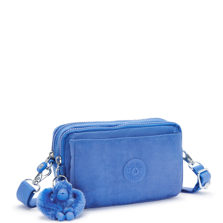 KIPLING-Abanu Multi-Small crossbody convertible to waistbag (with removable straps)-Havana Blue-I3795-JC7