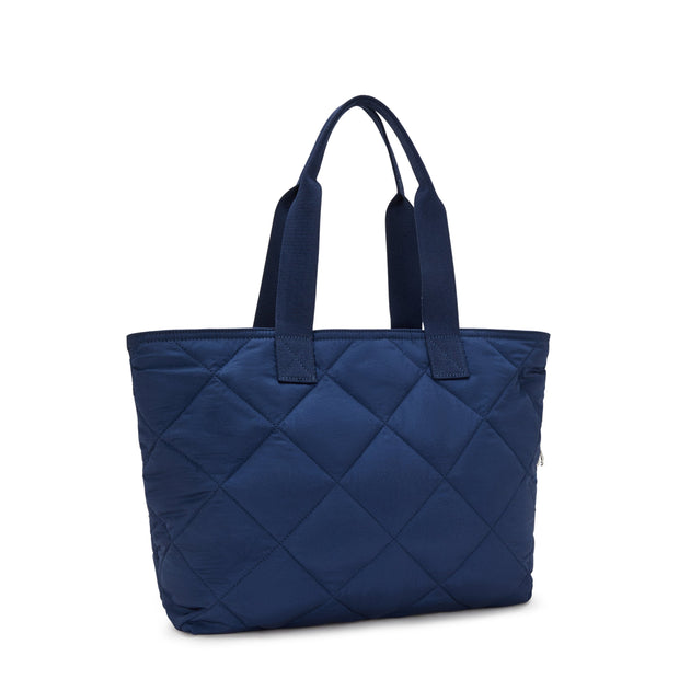 KIPLING Large Tote Female Airy Blue Quilt Colissa Up I3866-93U