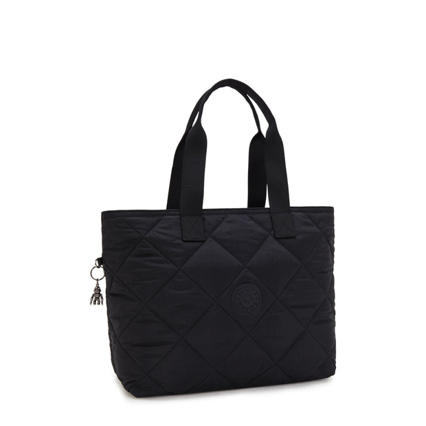 KIPLING Large Tote Female Cosmic Black Quilt Colissa Up I3866-95R