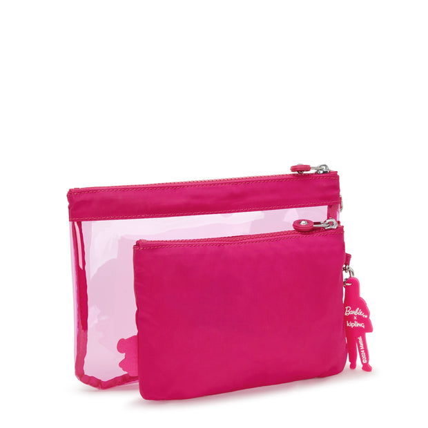 KIPLING-Duo Pouch L-Barbie™ Duo Pouch-Power P Transpa-I3926-BA9