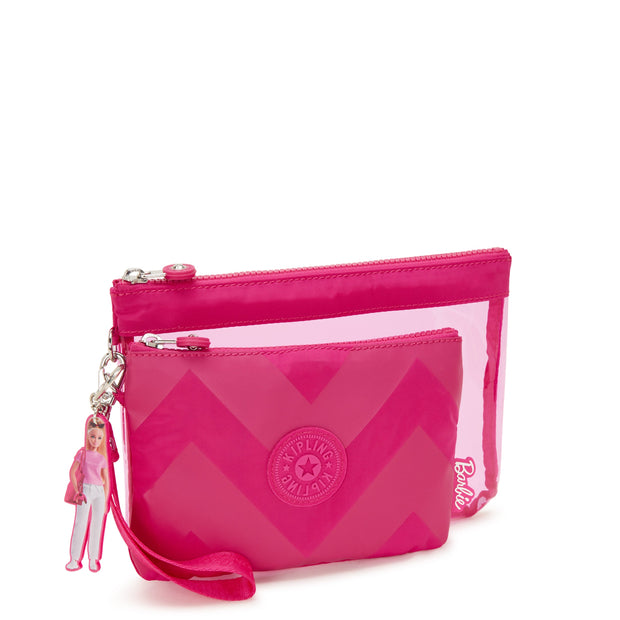 KIPLING-Duo Pouch L-Barbie™ Duo Pouch-Power P Transpa-I3926-BA9