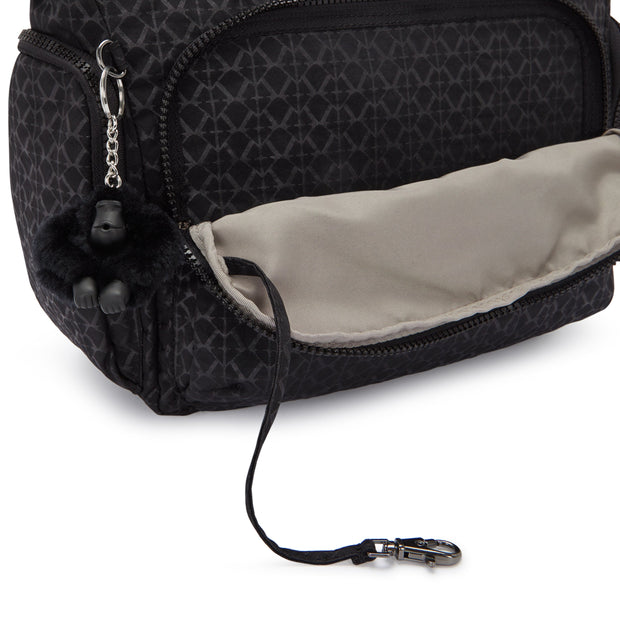 KIPLING-Gabb-Large Crossbody Bag with Adjustable Straps-Signature Emb-I3945-K59