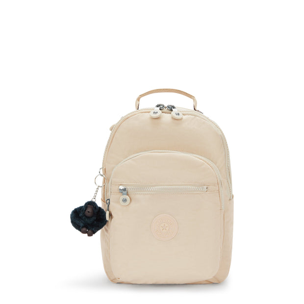 Kipling Seoul S Back To Beige Small Backpack with Laptop Protection I4082-26V