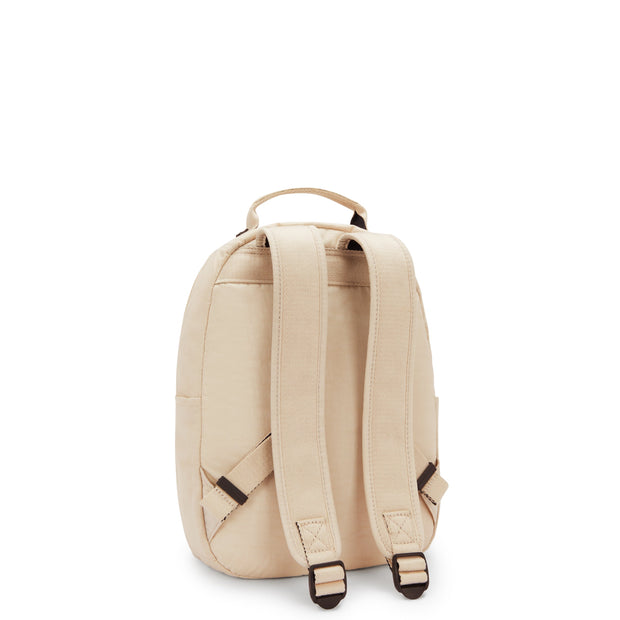 Kipling Seoul S Back To Beige Small Backpack with Laptop Protection I4082-26V