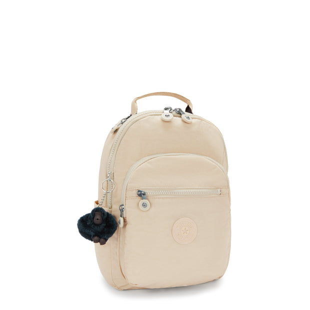 Kipling Seoul S Back To Beige Small Backpack with Laptop Protection I4082-26V