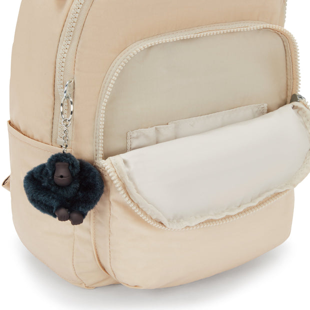 Kipling Seoul S Back To Beige Small Backpack with Laptop Protection I4082-26V