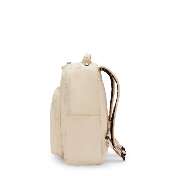 Kipling Seoul S Back To Beige Small Backpack with Laptop Protection I4082-26V