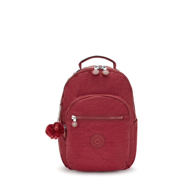 Kipling Seoul S Funky Red Small Backpack with Laptop Protection I4082-4SS