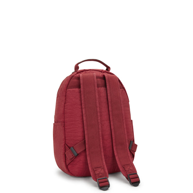 Kipling Seoul S Funky Red Small Backpack with Laptop Protection I4082-4SS