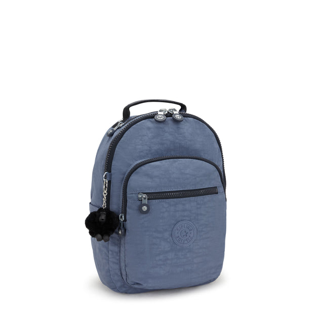 Kipling Seoul S Blue Lover Small Backpack with Laptop Protection I4082-56V