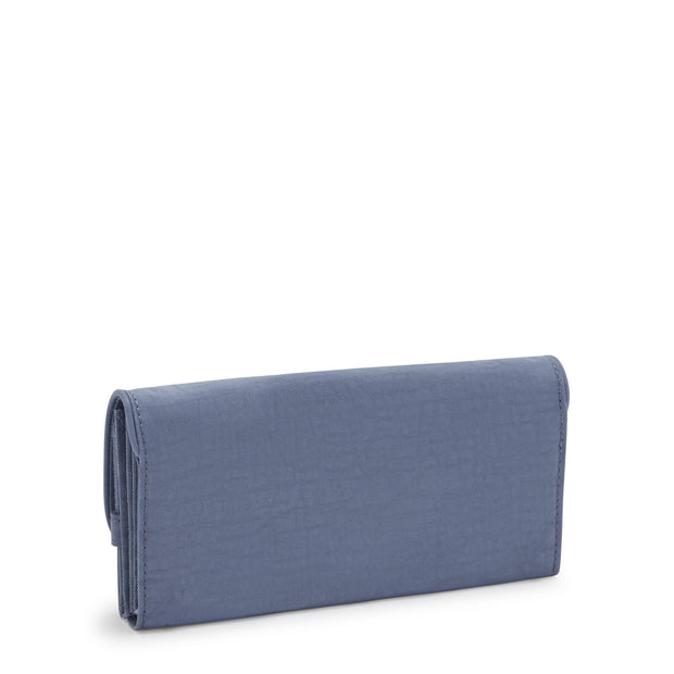 KIPLING Large Wallet Female Blue Lover Money Land I4191-56V