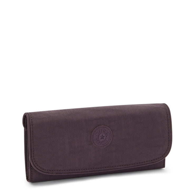 KIPLING Large Wallet Female Ultimate Plum Money Land I4191-67U