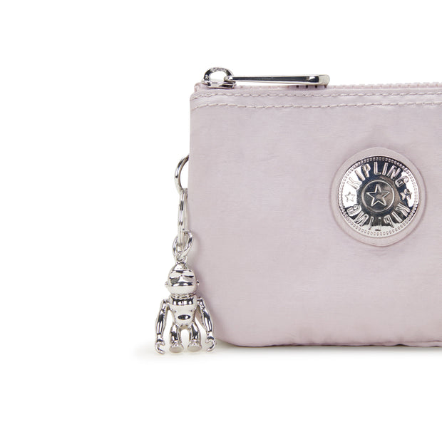 KIPLING-Creativity S-Small purse-Gleam Silver-I4194-K6G