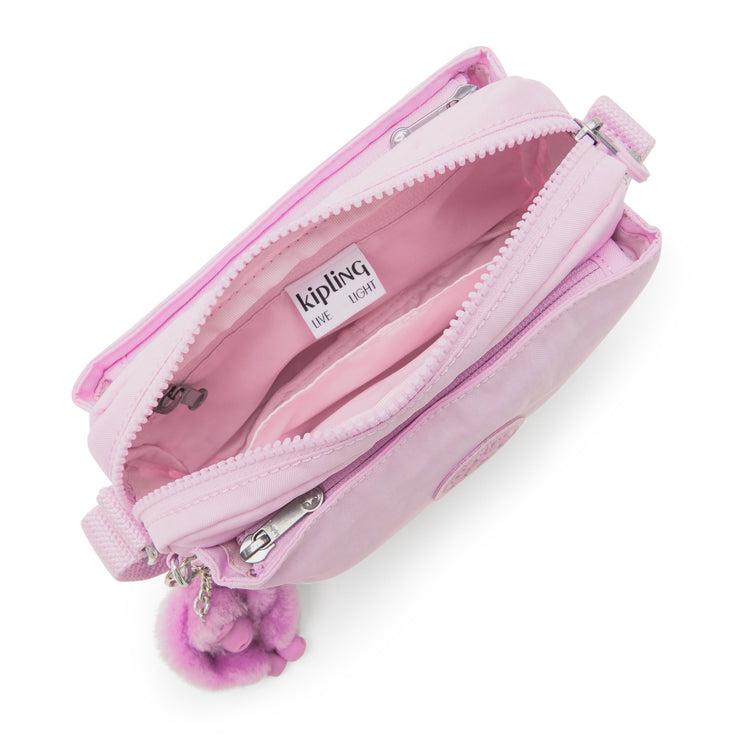 KIPLING-Abanu-Small crossbody-Blooming Pink-I4208-R2C