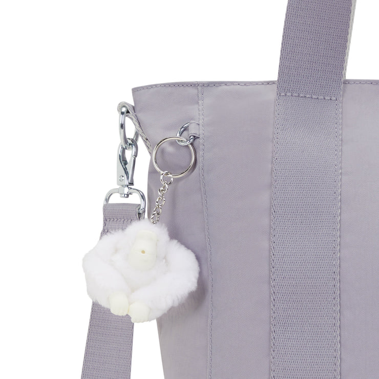 KIPLING-Asseni S-Small tote (with removable shoulderstrap)-Tender Grey-I4400-1FB