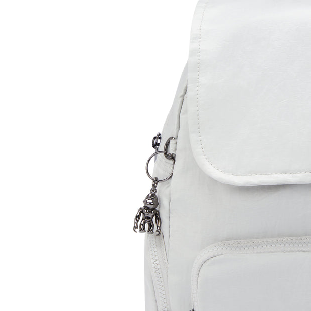 KIPLING Small backpack Female Silver Night City Zip S I4430-8EL