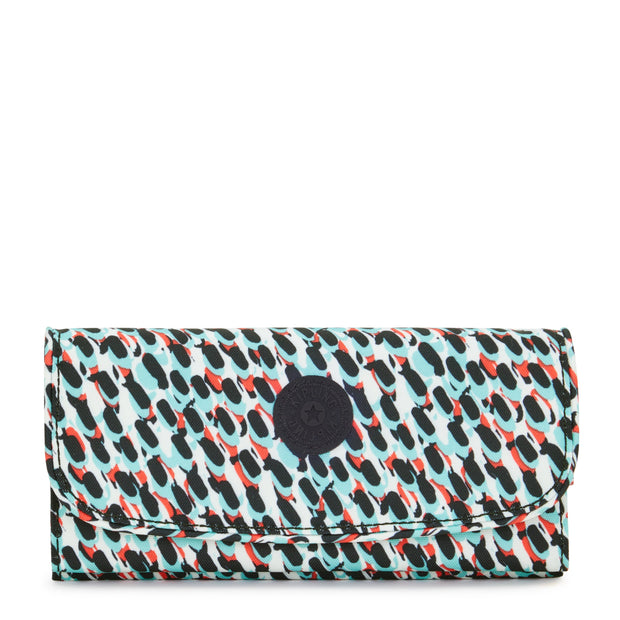 KIPLING Large wallet Female Abstract Print Money Land