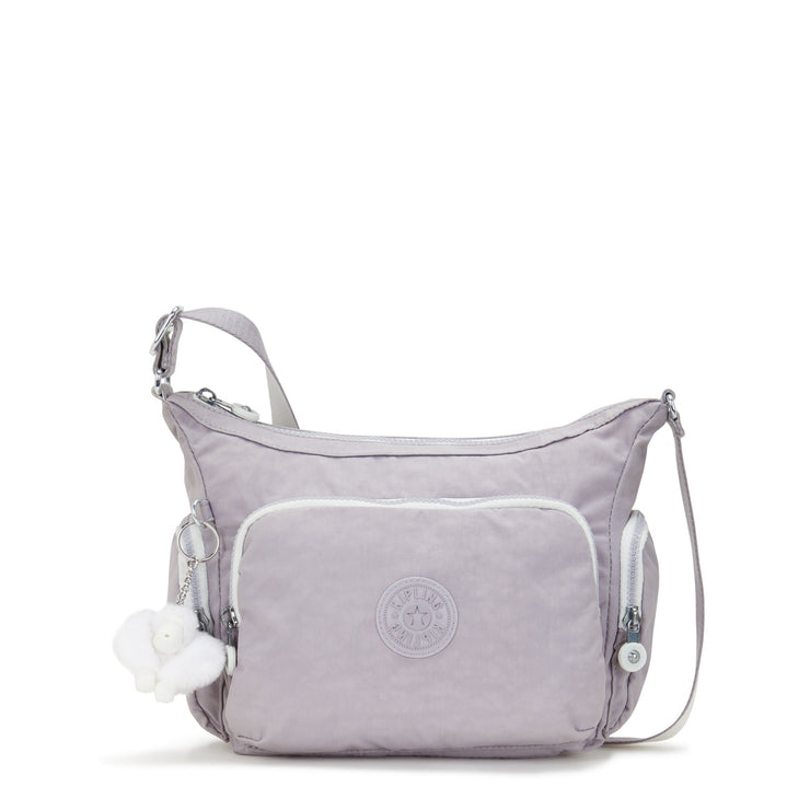 KIPLING-Gabb S-Medium Crossbody Bag with Adjustable Straps-Tender Grey-I4493-1FB