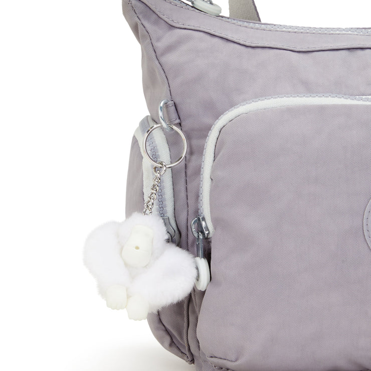 KIPLING-Gabb S-Medium Crossbody Bag with Adjustable Straps-Tender Grey-I4493-1FB