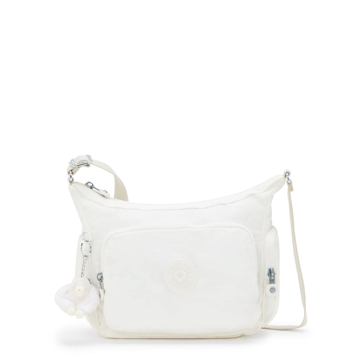 KIPLING-Gabb S-Medium Crossbody Bag with Adjustable Straps-Pure Alabaster-I4493-6KH