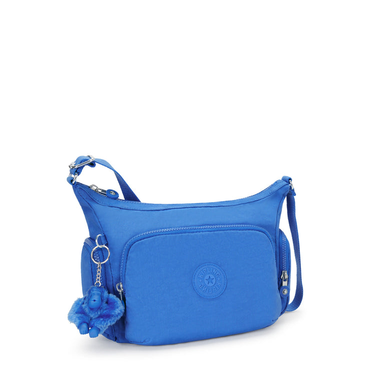 KIPLING-Gabb S-Medium Crossbody Bag with Adjustable Straps-Havana Blue-I4493-JC7