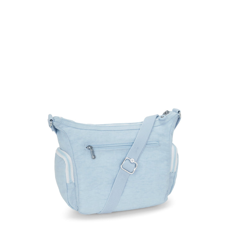 KIPLING-Gabb S-Medium Crossbody Bag with Adjustable Straps-Frost Blue Bl-I4493-LZ8