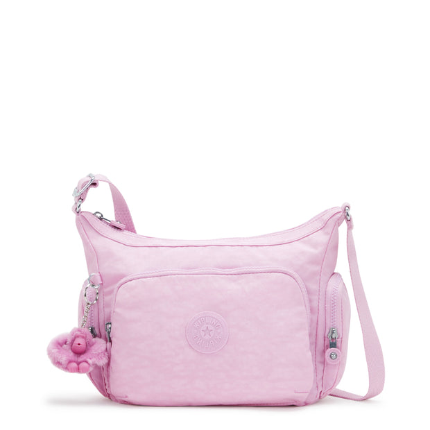 KIPLING-Gabb S-Medium Crossbody Bag with Adjustable Straps-Blooming Pink-I4493-R2C