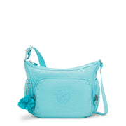 KIPLING Medium Crossbody Bag with Adjustable Straps Female Deepest Aqua Gabb S