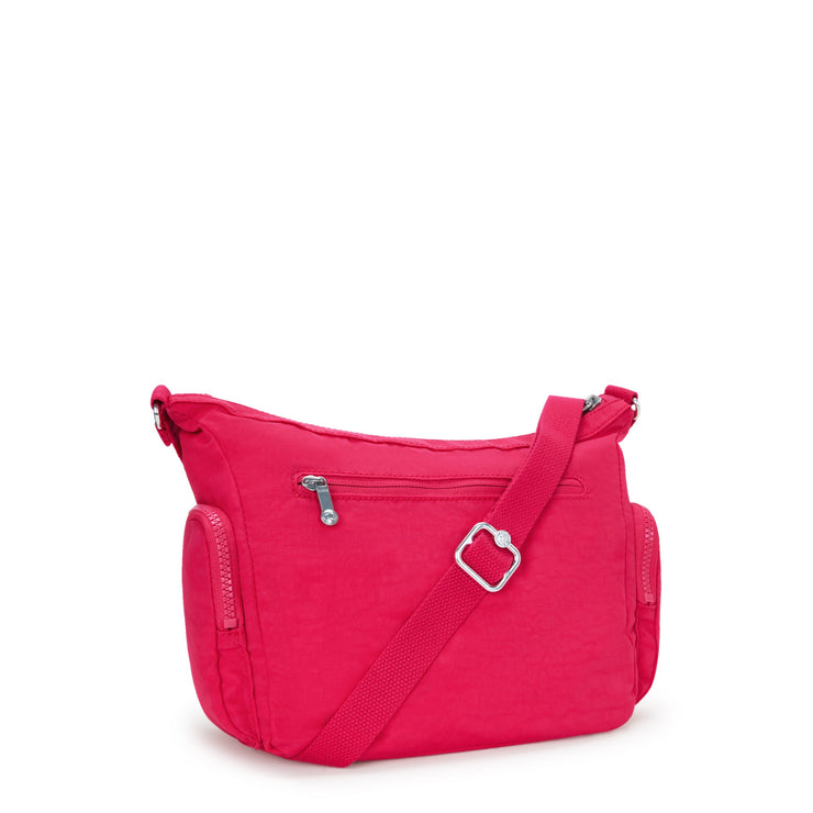 KIPLING-Gabb S-Medium Crossbody Bag with Adjustable Straps-Confetti Pink-I4493-T73