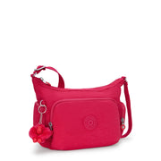 KIPLING-Gabb S-Medium Crossbody Bag with Adjustable Straps-Confetti Pink-I4493-T73