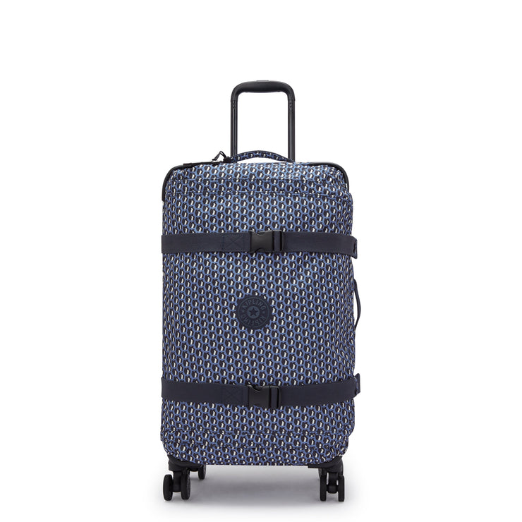 Kipling Spontaneous M 3D K Blue Medium Wheeled Luggage I4556-4JS