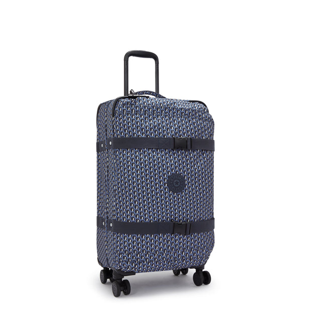 Kipling Spontaneous M 3D K Blue Medium Wheeled Luggage I4556-4JS