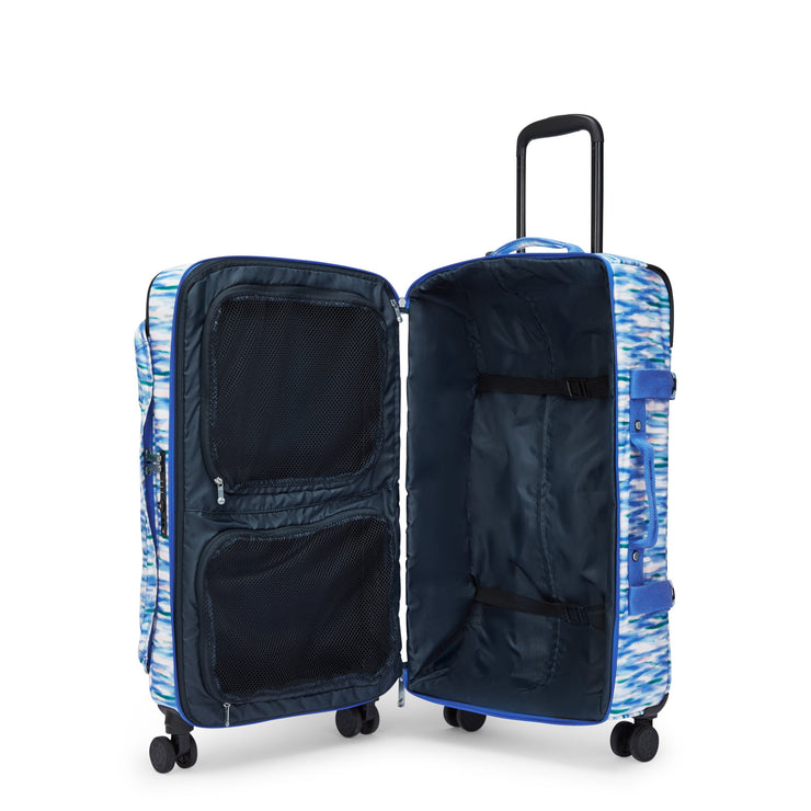 KIPLING-Spontaneous M-Medium wheeled luggage-Diluted Blue-I4556-TX9