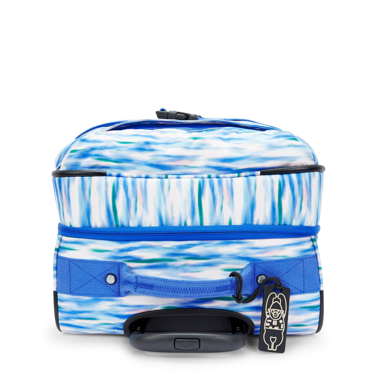 KIPLING-Spontaneous M-Medium wheeled luggage-Diluted Blue-I4556-TX9