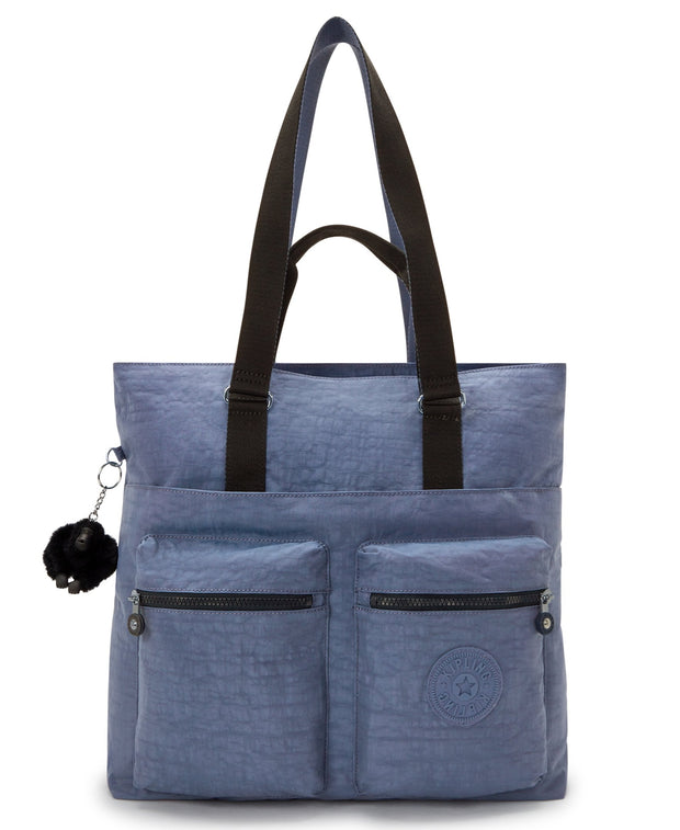 KIPLING Large Tote Unisex Blue Lover India I4609-56V