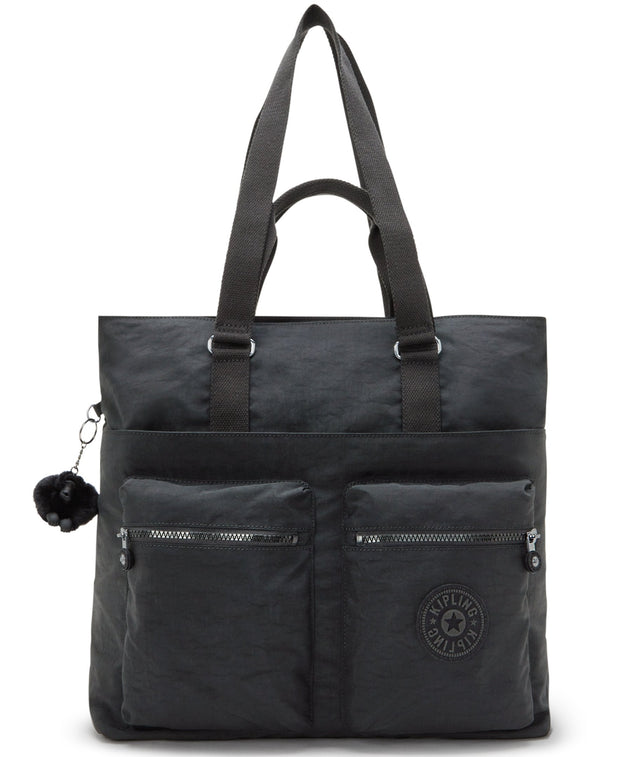 KIPLING Large Tote Unisex Black Noir India I4609-P39