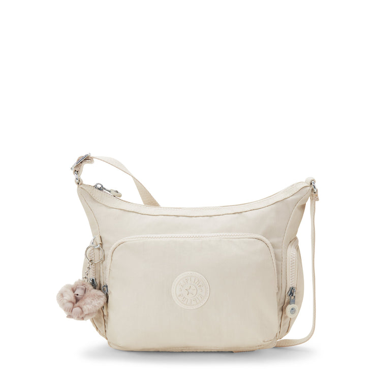 KIPLING-Gabb S-Medium Crossbody Bag with Adjustable Straps-Beige Pearl-I4611-3KA