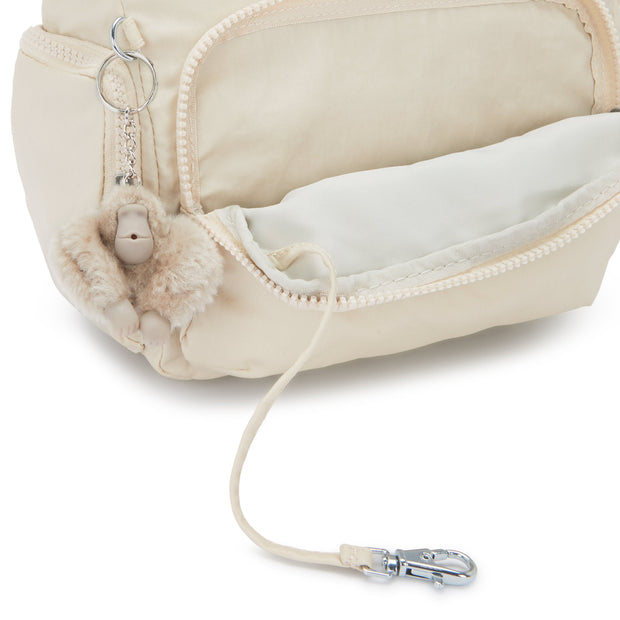 KIPLING-Gabb S-Medium Crossbody Bag with Adjustable Straps-Beige Pearl-I4611-3KA